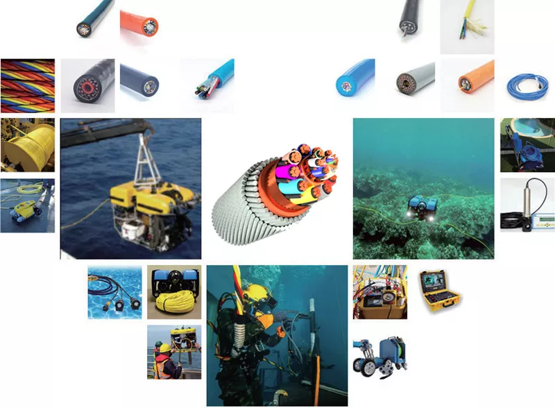 Yangın koruyucu uygulamalar için su geçirmez halogensiz yüzme havuzu yüzen kablo 5