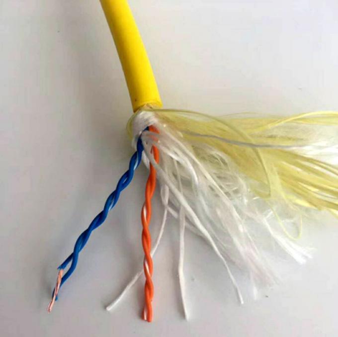 Güç ve sinyal aktarımı için hibrit Rov göbek kablosu 2