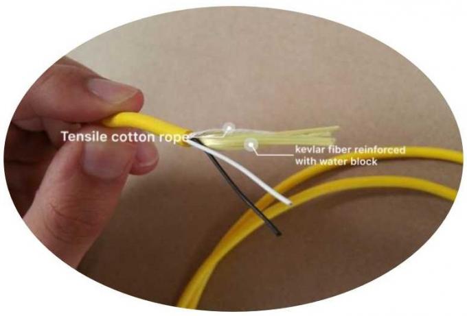 Güç ve sinyal aktarımı için hibrit Rov göbek kablosu 9