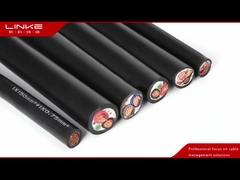 EV Yüksek Voltajlı Pil Elektrikli Araç Kablosu Doldurulmuş Bakırla Özel