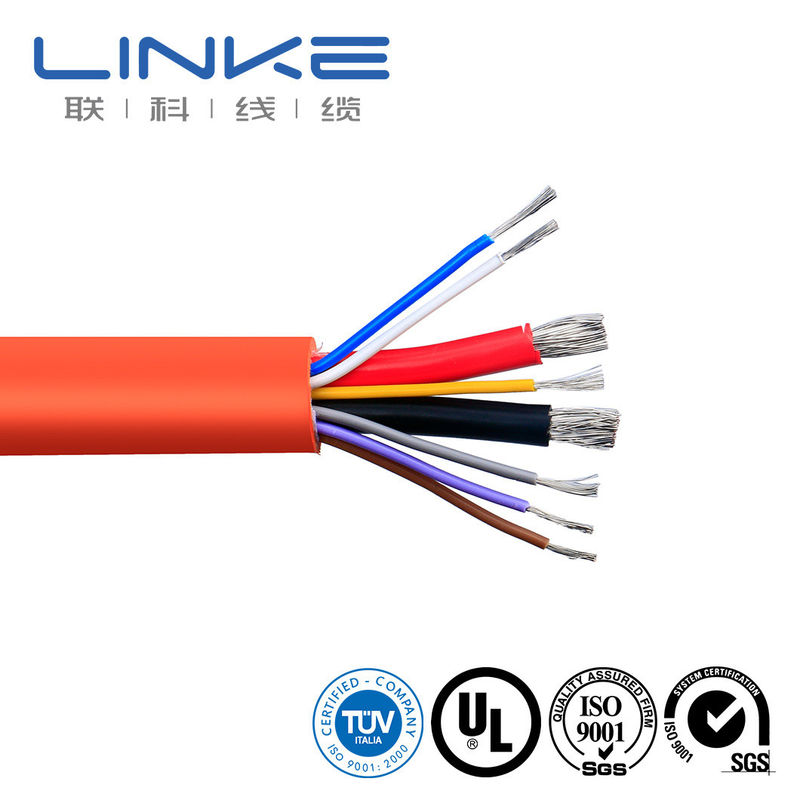 Özellik 16 AWG 1 Çift Katı PVC Folya Kalkanı ve PVC Ceket EV Şarj Kablosu ile Yeni Enerji Kablosu
