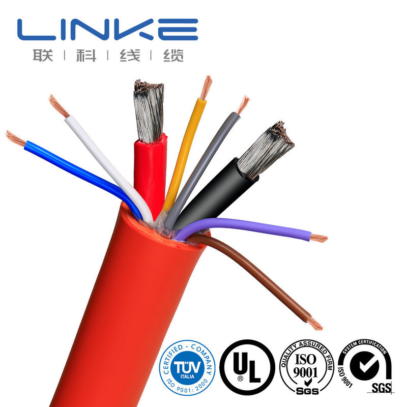 Özellik 16 AWG 1 Çift Katı PVC Folya Kalkanı ve PVC Ceket EV Şarj Kablosu ile Yeni Enerji Kablosu