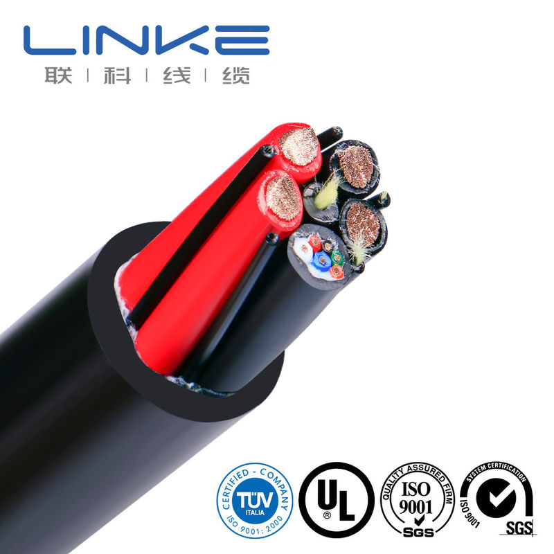 TUV Sertifikalı H07bz5-F 3G1.5mm sup2 2X0.5mm sup2 Bakır çekirdeği olan AC EV Şarj Kablosu