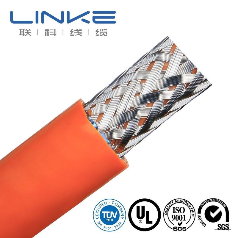 120mm2 Voltaj EV Kablosu Kablosu Silikon Kalkanlı Kablo ve Paket Boyutu