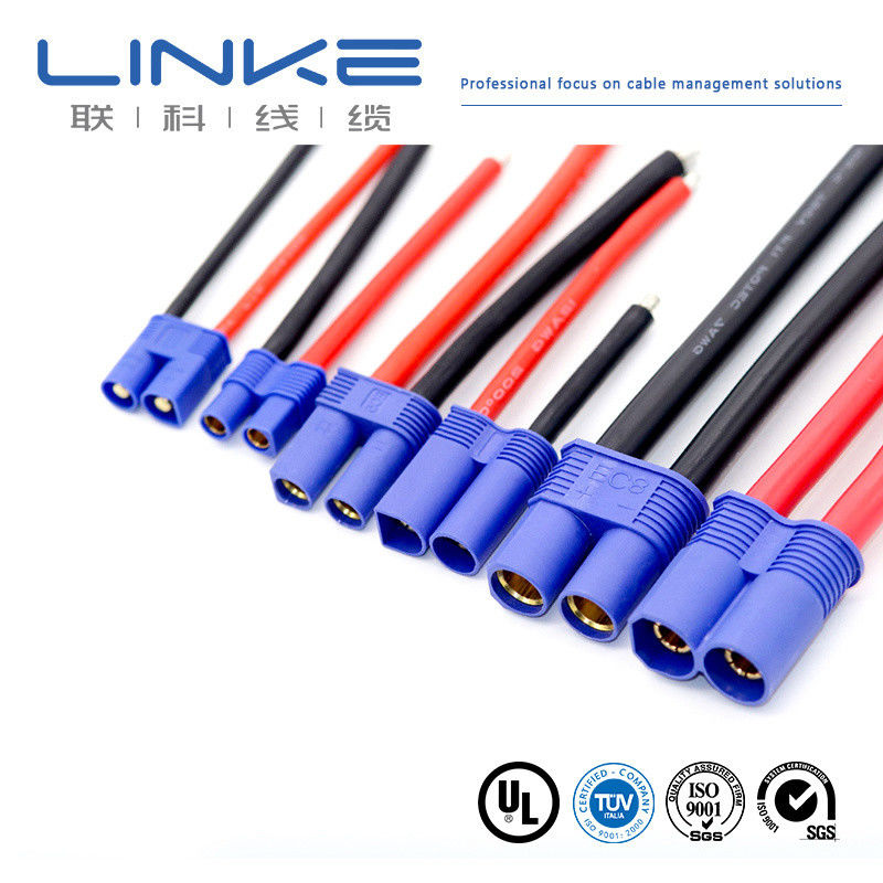 Siyah UL 62 32A 5p 2c*10AWG 1c*10AWG 3c*18AWG Bakır telli EV şarj kablosu