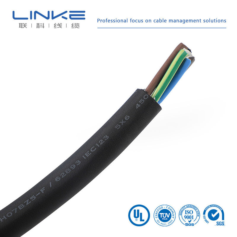 Özellik XLPE3 Core 6 sup2 Şarj Kablosu Yeraltı EV Şarj Kablosu