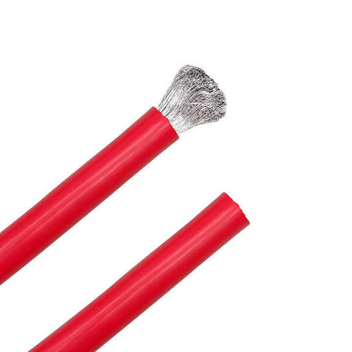Silikon Esnek Sıcaklığa Sabit Tel İzole Kablo 0.5mm Çoklu Çekirdekli