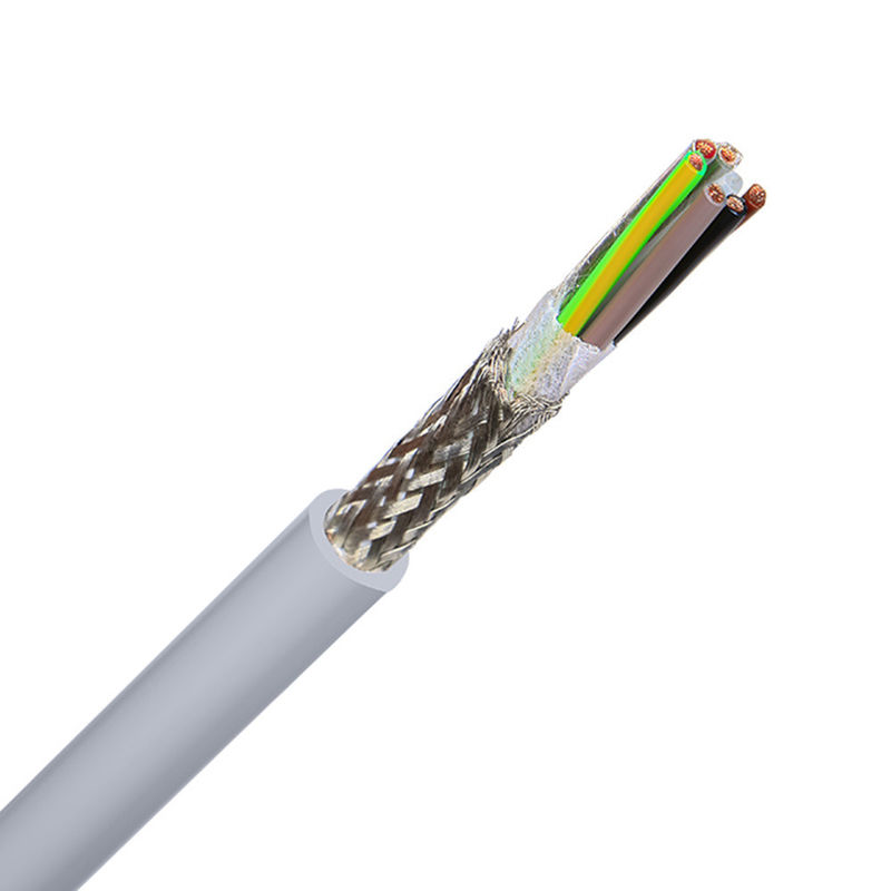 Type Kx-Ygz 2X24 AWG Fiber Insulation Stainless Steel Braid Mesh Cable with Multicore