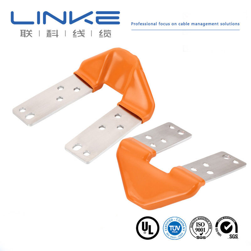 1200A Kapasitesi ile Pil için yalıtımlı Özel Esnek Otobus Çubuğu Düz Bakır Otobus Çubuğu