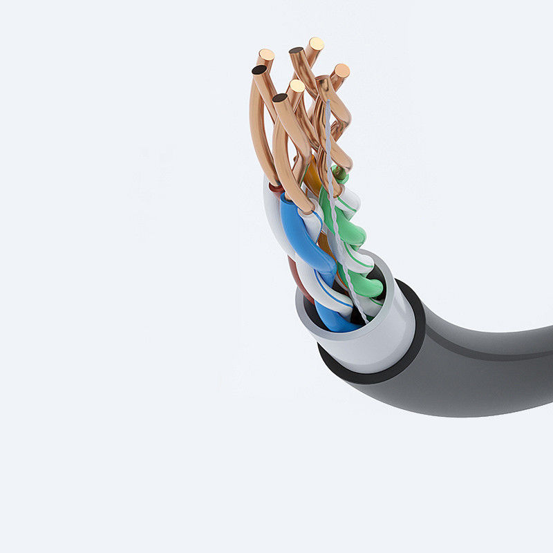 Yüksek Hızlı Veri İletişiminde Özel Kalkanlı Veri Kablosu CAT6 FTP