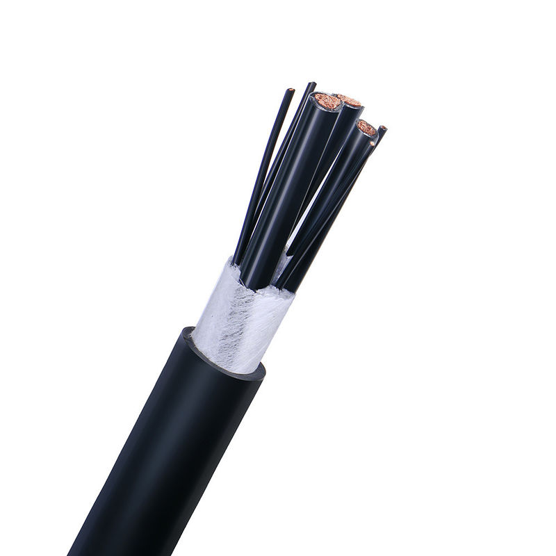 Siyah PVC Ceket Koaksiyel Kablo Serisi Video İzleme için RG6 / Rg58 / Rg11 / Rg59