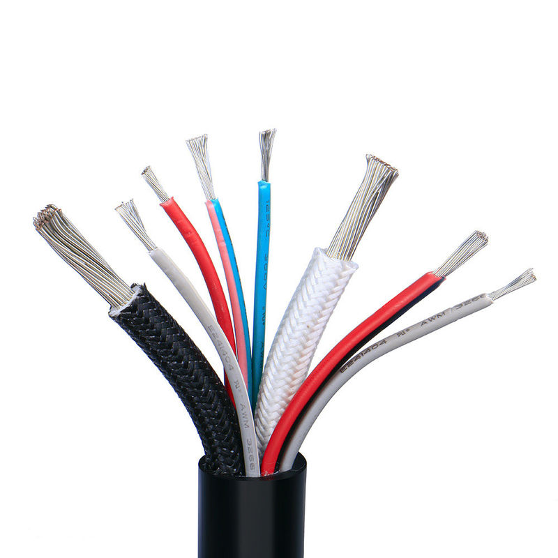Siyah PVC Ceket Koaksiyel Kablo Serisi Video İzleme için RG6 / Rg58 / Rg11 / Rg59