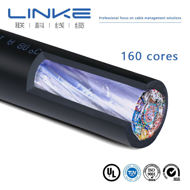 UL2464 22awgx110c Yarım iletken kontrol hattı için Sr-PVC konserve bakır kablo 110 çekirdek çok çekirdekli tel