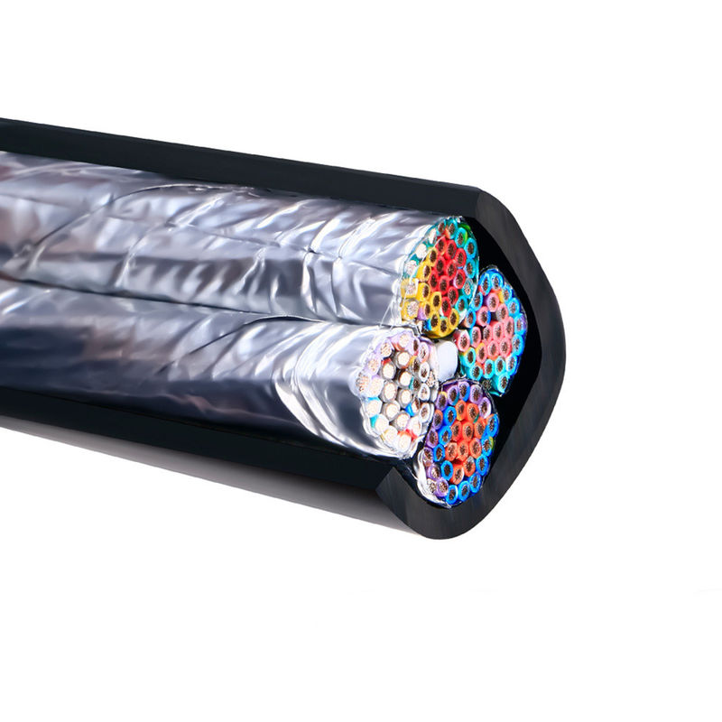 Sıcaklık Radyasyonu, Soğuk ve Asit-Alkali Direnci ile Zorlu Ortamlar İçin Silikon Kauçuk Güç Kablosu Endüstriyel Kontrol Kablosu