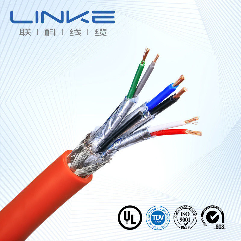 Ateşe dayanıklı bakır özel kablo PVC XLPE veya silikon kauçuk yalıtımlı