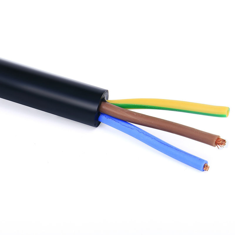 RS PRO 3 Core x 0.75sqmm ((Class 5 PCW), PVC yalıtımlı, PVC kaplama, 300/300V, H03VV-F.