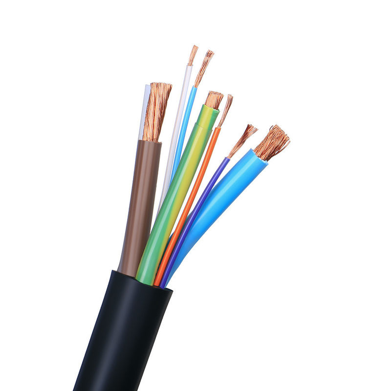 RS PRO 3 Core x 0.75sqmm ((Class 5 PCW), PVC yalıtımlı, PVC kaplama, 300/300V, H03VV-F.