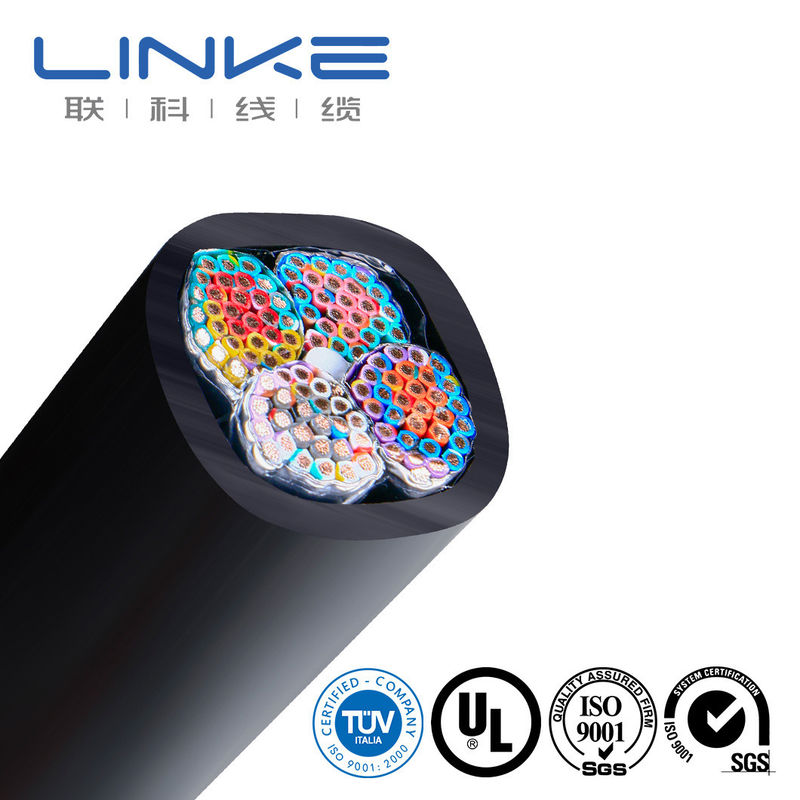 Özel Renk UL1569 Listed Bakır PVC Naylon Zırhlı MC Kablo Yumuşak silikon tel Yangın geçirmez alev geriletici kontrol kablosu