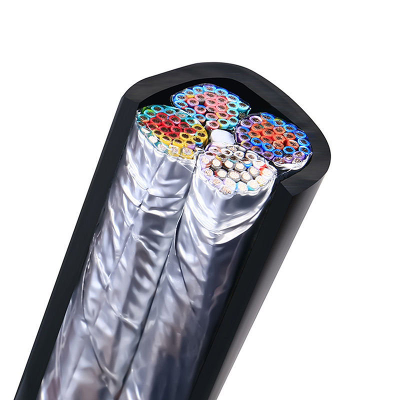 Yüksek yoğunluklu yüksek iletkenlik UL2464 UL EV şarj kablosu ve 160 çekirdek uygulamaları için elektrik teleri