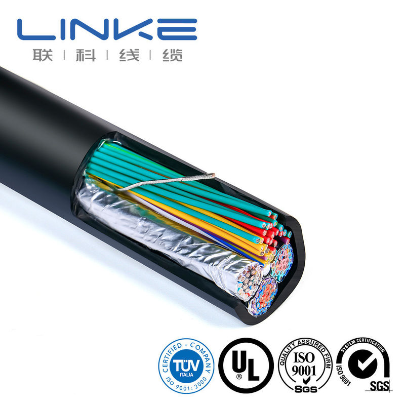 110 Core UL2464 22AWG Hızlı araba şarjı için teneke bakır kablosu Özel talep