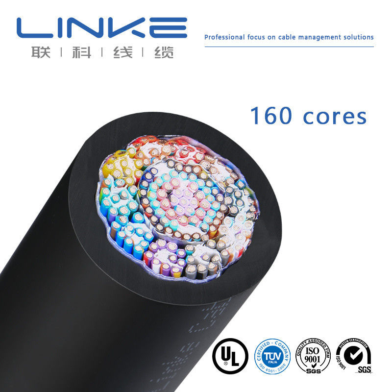 110 Core UL2464 22AWG Hızlı araba şarjı için teneke bakır kablosu Özel talep