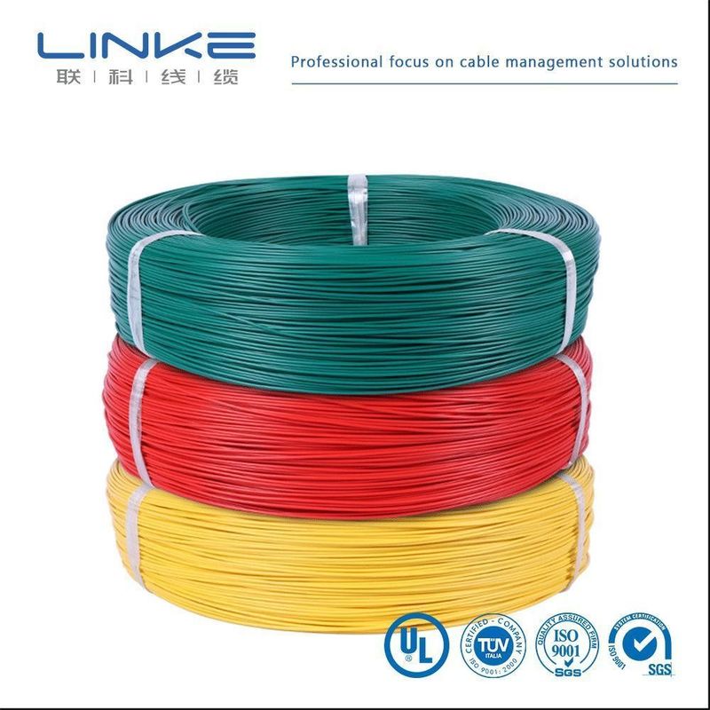 Elektronik Aletler için Yüksek Sıcaklık Bakır Elektrik Teli FEP Kablosu UL1333 300V / 150c
