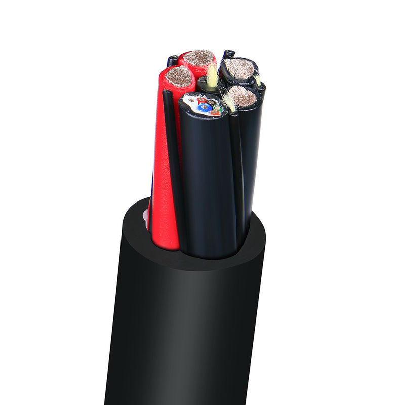Sualtı uygulamaları için 4p*22AWG PVC kapalı bükülmüş çiftli kalkanlı servo kablosu