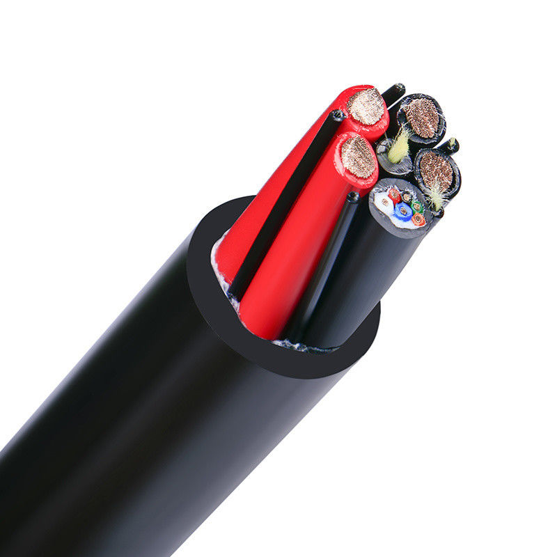 Su geçirmez kılıf ve çoklu çekirdekli özel PVC yalıtılmış elektrik tel kablosu