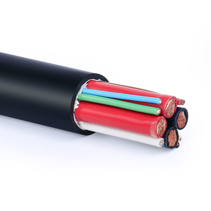 Su geçirmez kılıf ve çoklu çekirdekli özel PVC yalıtılmış elektrik tel kablosu