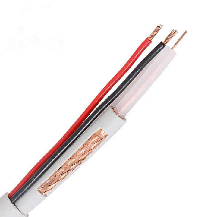 UL1007 30 AWG Black Power PVC Bakır İletken Elektrik Gücü Koaksiyel Elektrik Kablosu