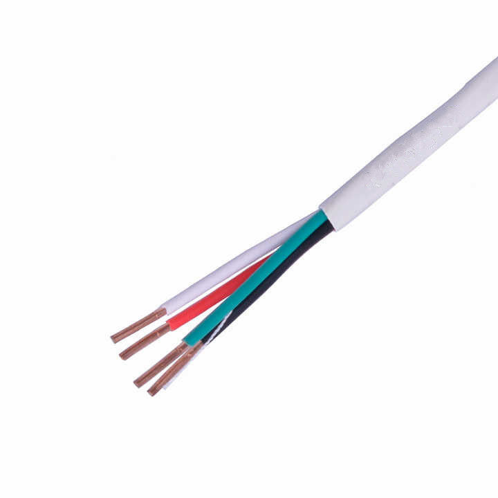 300V çok çekirdekli yangına dayanıklı yüksek esnek kurulum elektrik kontrol kablosu endüstriyel otomasyon kontrol kablosu