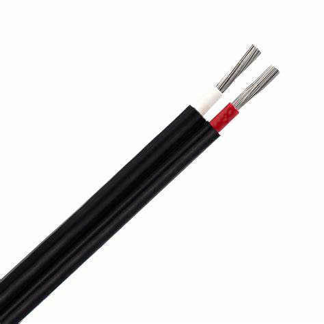 Güneş Sistemi Bağlantıları İçin XLPE Yalıtımlı 4mm'den 16mm'ye Kalaylı Bakır PV Güneş Kablosu