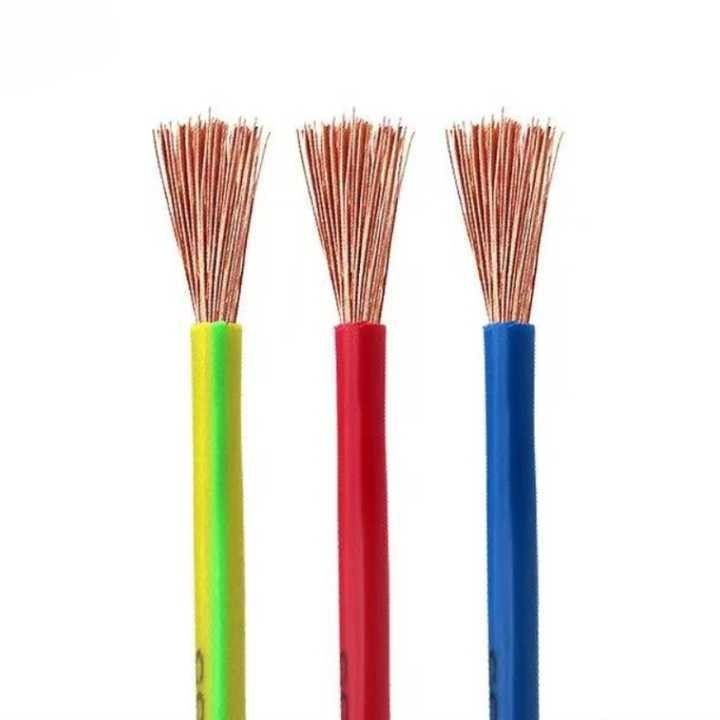 Yangına dayanıklı kablo 2 çekirdek 1 mm 1.5 mm 2.5 mm PVC ceket 30 gün geri ödeme geri ödeme