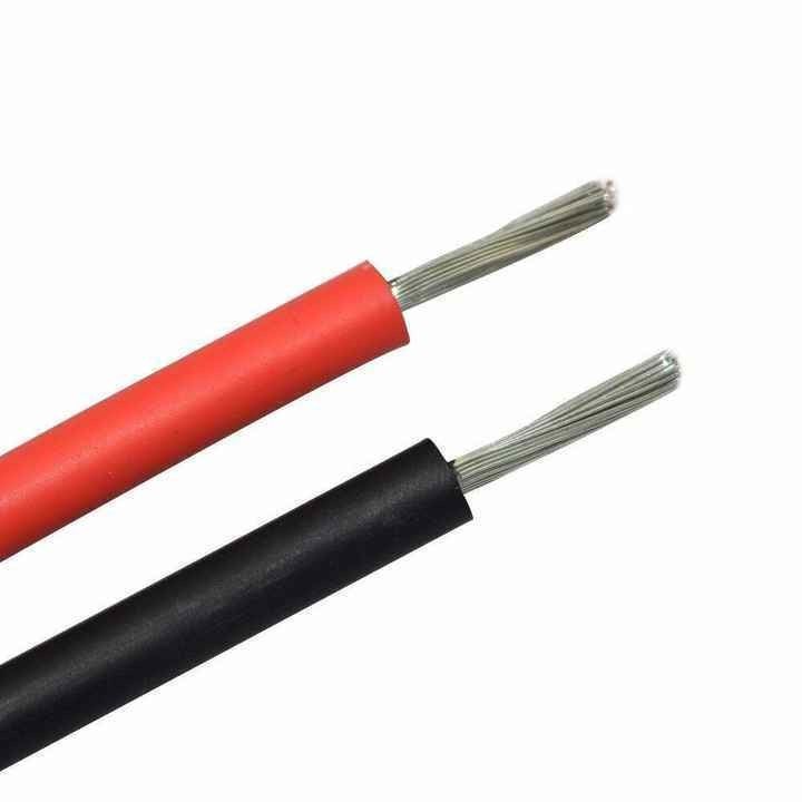 Özelleştirme 2.5mm PV Kablo Güneş panelli DC Güç Kablosu Denizli Bakır İletkenli