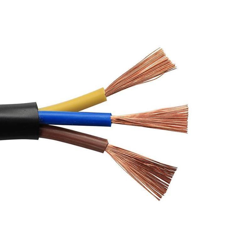 Pürüzsüz performans için yeraltı PVC kauçuk kaplı esnek 0.5mm2 elektrik kablosu