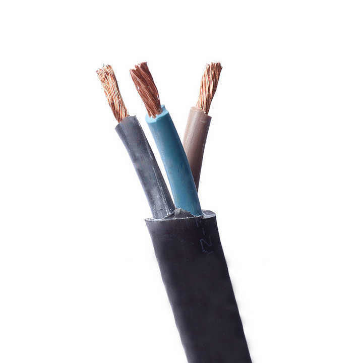 Pürüzsüz performans için yeraltı PVC kauçuk kaplı esnek 0.5mm2 elektrik kablosu