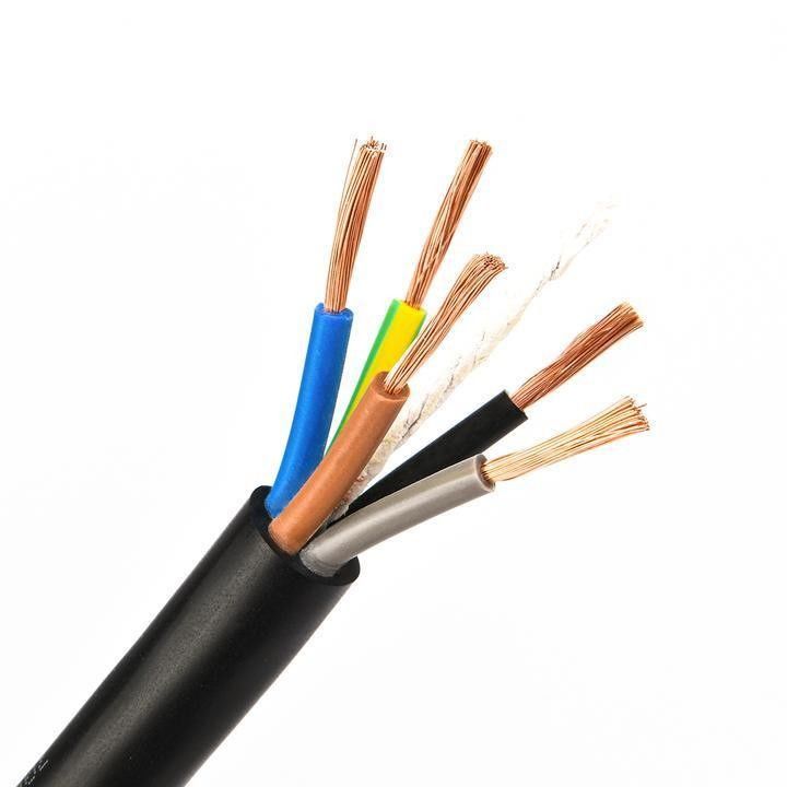 Pürüzsüz performans için yeraltı PVC kauçuk kaplı esnek 0.5mm2 elektrik kablosu