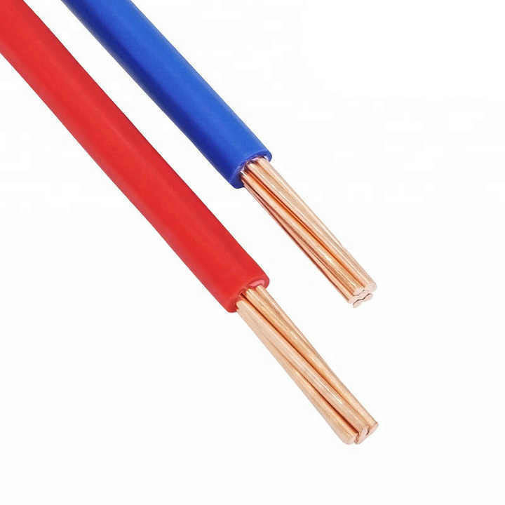 Ev Güvenliği için PVC Kabuk Ateşe dayanıklı 2.5mm Bakır İletici yalıtımlı tel