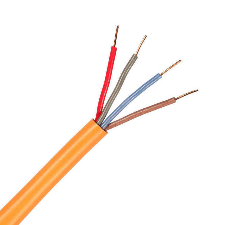 Ev Güvenliği için PVC Kabuk Ateşe dayanıklı 2.5mm Bakır İletici yalıtımlı tel