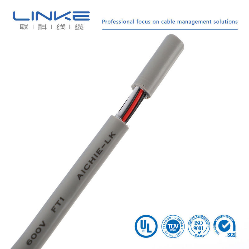 UL 2587 FEP yalıtımı ve PVC ceketli düşük gerilimli elektrikli motor kablosu PVC yalıtımlı teneke tel