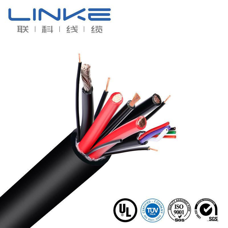 Yüksek Esneklik Suya Dayanıklı Özelleştirilebilir Çok Çekirdekli Tınarlı Bakır Çekme Zinciri Kablosu