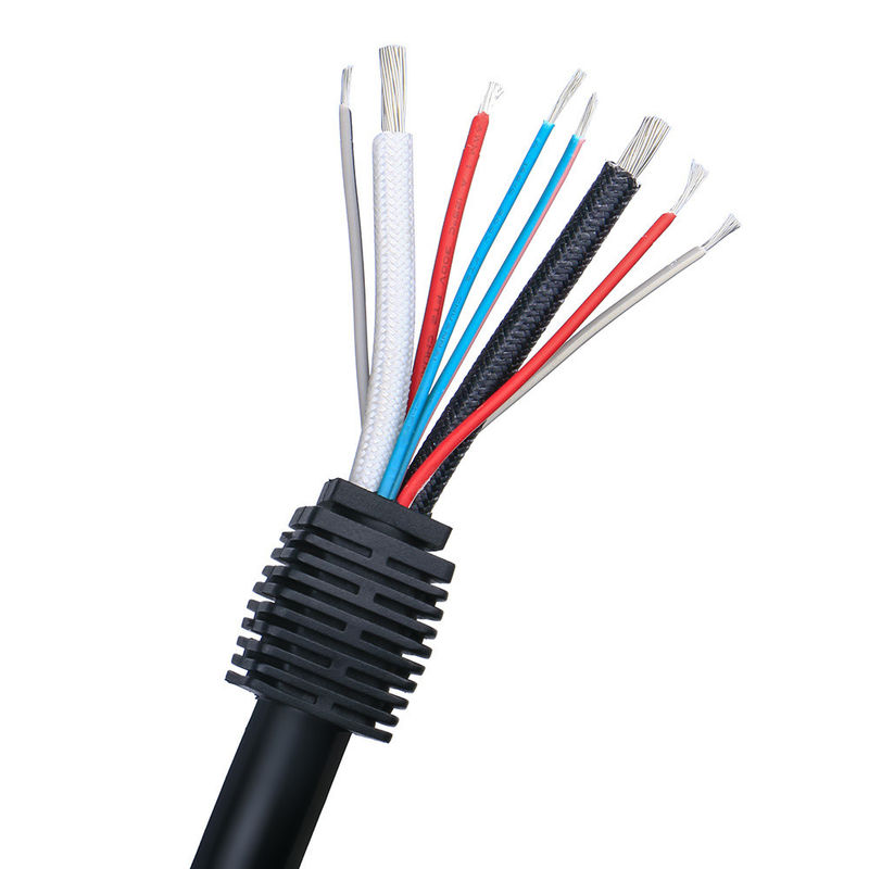 Koaksiyel Tek Mod Doğrudan Mezarlık Fiber Optic Kablo 300V Dışarıya Özel