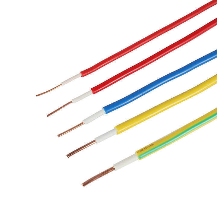 2 çekirdek bakır elektrik tel PVC güç kablosu 2.5mm düşük ve orta voltajlı