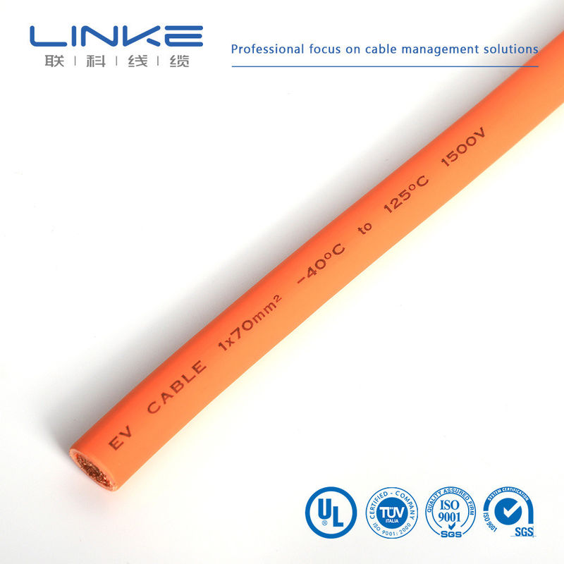 Yüksek Gerilim Enerji Depolama Kablosu 600V Anma Değeri 1500V DC