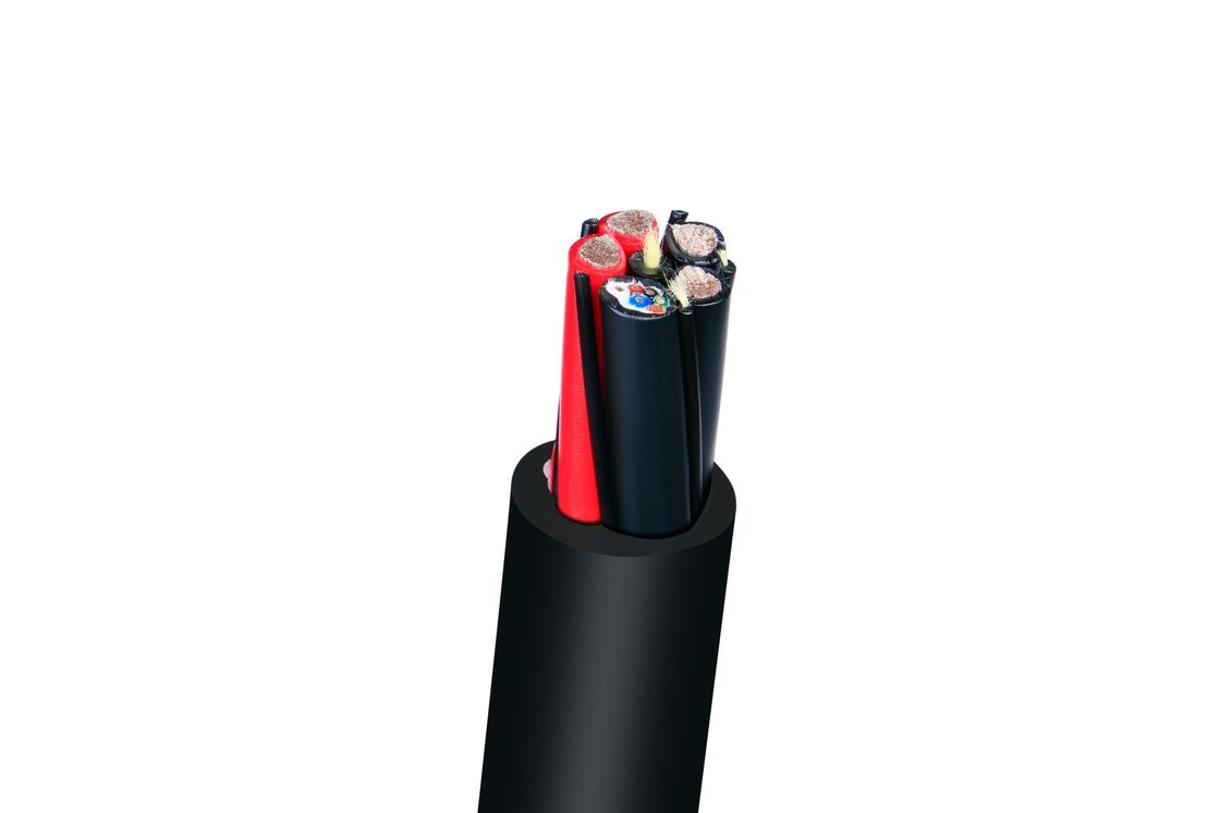 22AWG Su Altı Kablosu, Su Engelleyici İplik ve Vectran Fiber ile Endüstriyel Kontrol Uygulamaları İçin