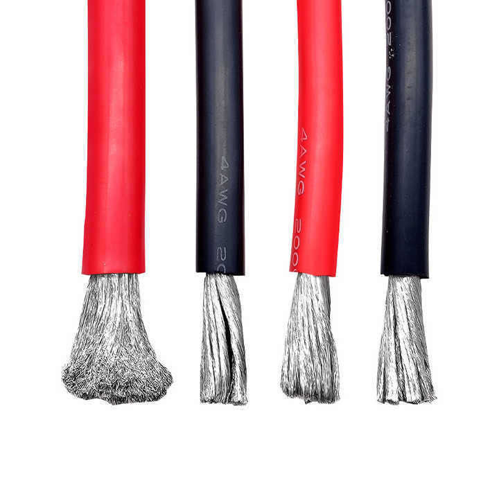 Silikon Kauçuk Tel 12AWG 14AWG Araba Pil Kablosu Yumuşak silikon tel Korozyona dayanıklı silikon tel