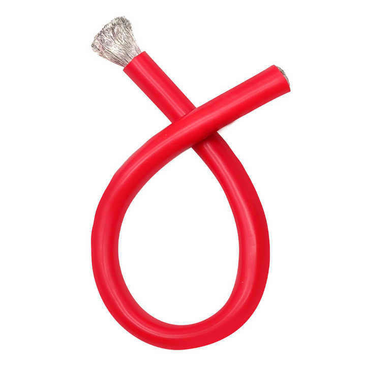 Silikon Kauçuk Tel 12AWG 14AWG Araba Pil Kablosu Yumuşak silikon tel Korozyona dayanıklı silikon tel
