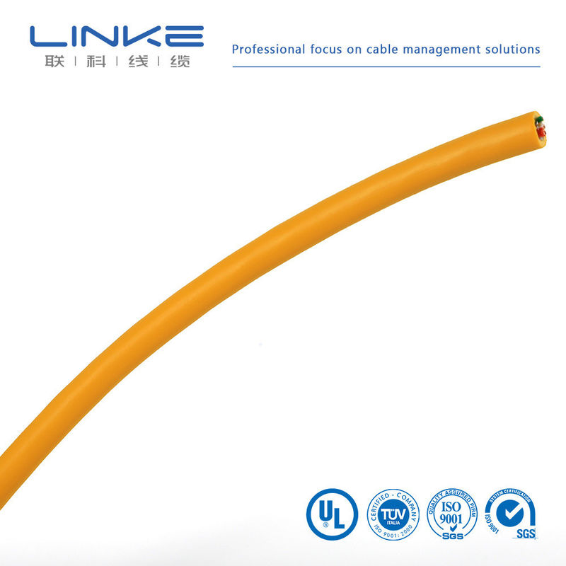 CAT5e UTP LAN Kablosu CCA 1000 ft Sarı Seçmeli Dolgu US Para Birimi US Katı Sarı