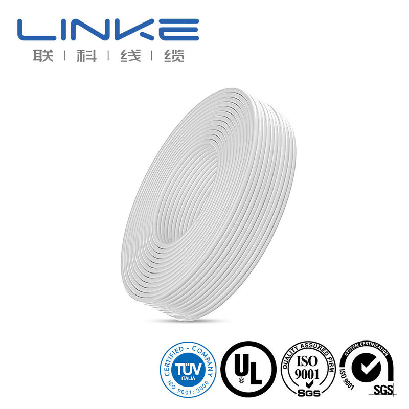 Endüstriyel Kontrol ve Otomasyon için PVC yalıtım ve bakır iletkenli 300/500V 4 çekirdekli RVV Kablosu