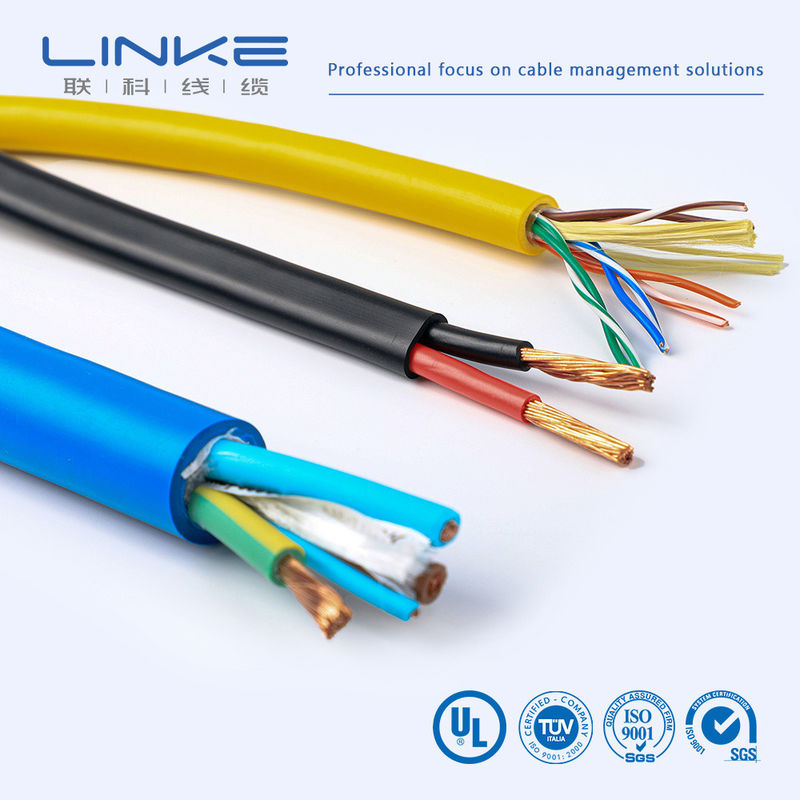 60227 IEC 06 RV Endüstriyel Kontrol Kablosu PVC yalıtılmış bakır çekirdek kablosu 300V/500V